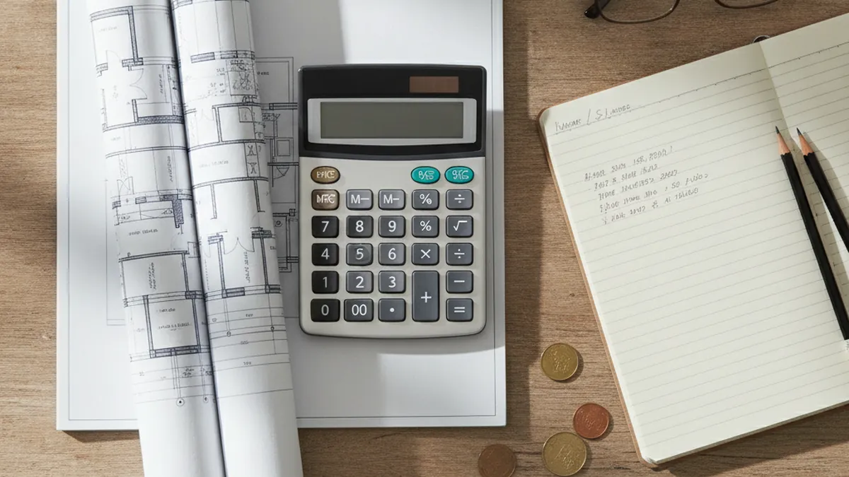 Calculator and building plans to estimate repair costs of a Quebec income property