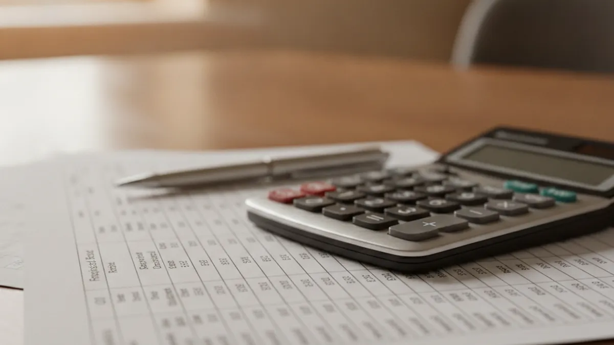 Calculator and transfer duty table for a $2,000,000 income property in Terrebonne
