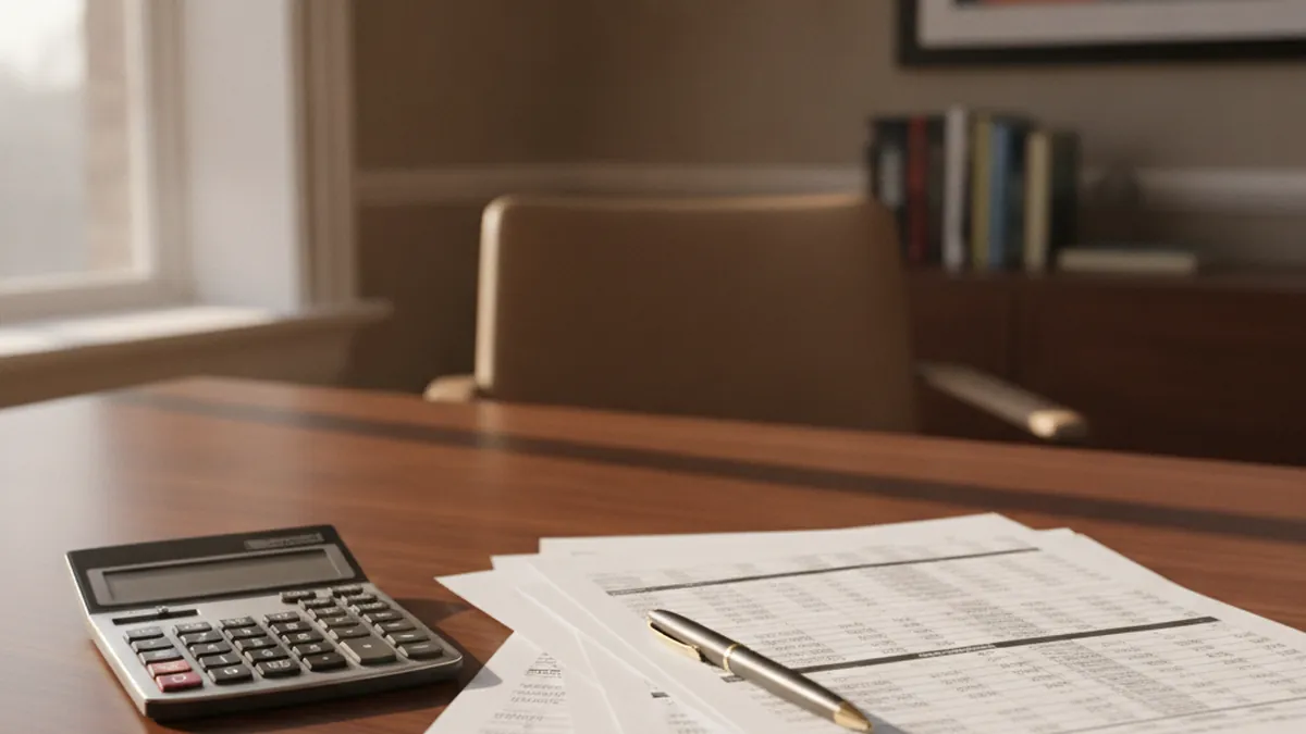Welcome tax calculation on an income property in Sainte-Thérèse with calculator and documents
