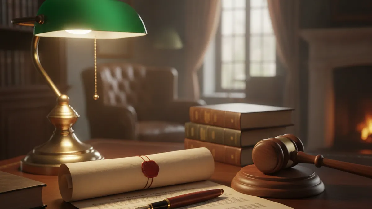 Notary's office with deed to validate transfer duty exemptions in Quebec