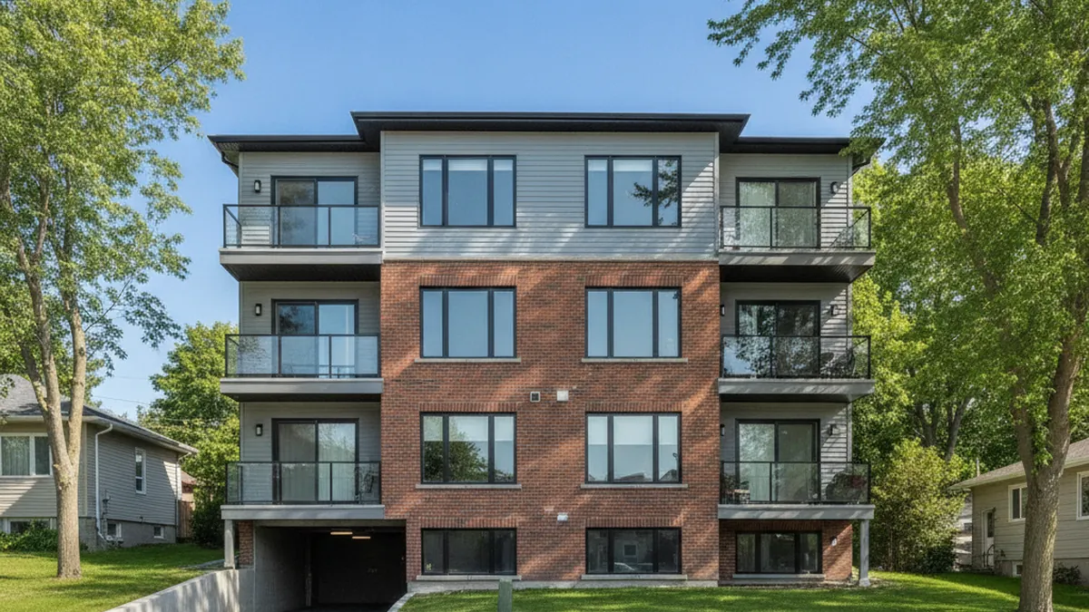 Multiplex/income property of five units or more eligible for CMHC-insured financing in Québec