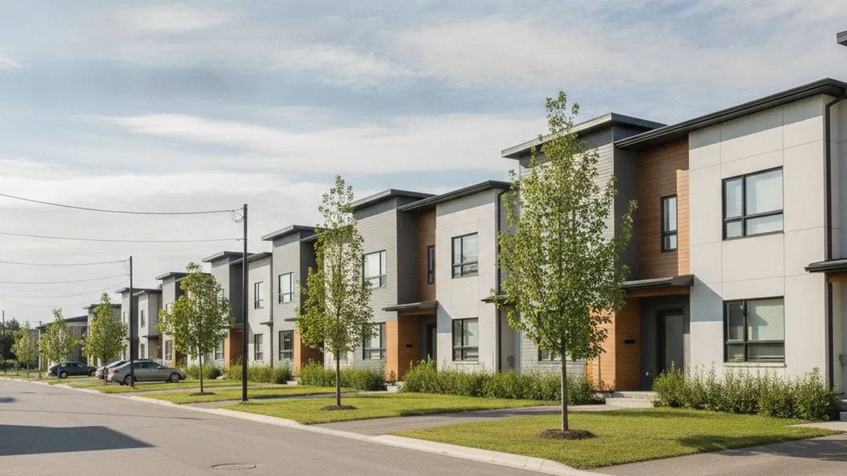 Immeuble à revenus sur la Rive-Nord entre Laval et Terrebonne illustrant le marché du multilogement