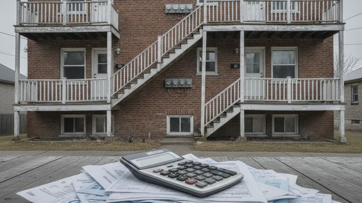 Plex non rentable au Québec en 2026 — propriétaires de multilogements Rive-Nord