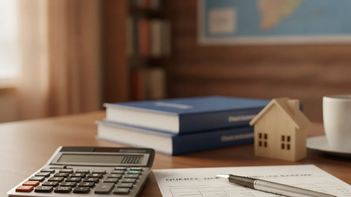 Welcome tax calculation in Laval in 2026 with calculator and land transfer documents