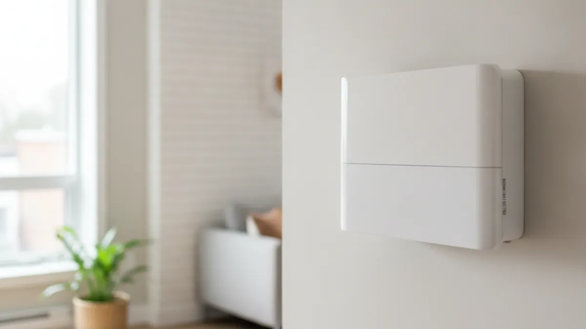 Thermopompe murale efficace installée dans un plex de la Rive-Nord admissible à la subvention LogisVert d'Hydro-Québec